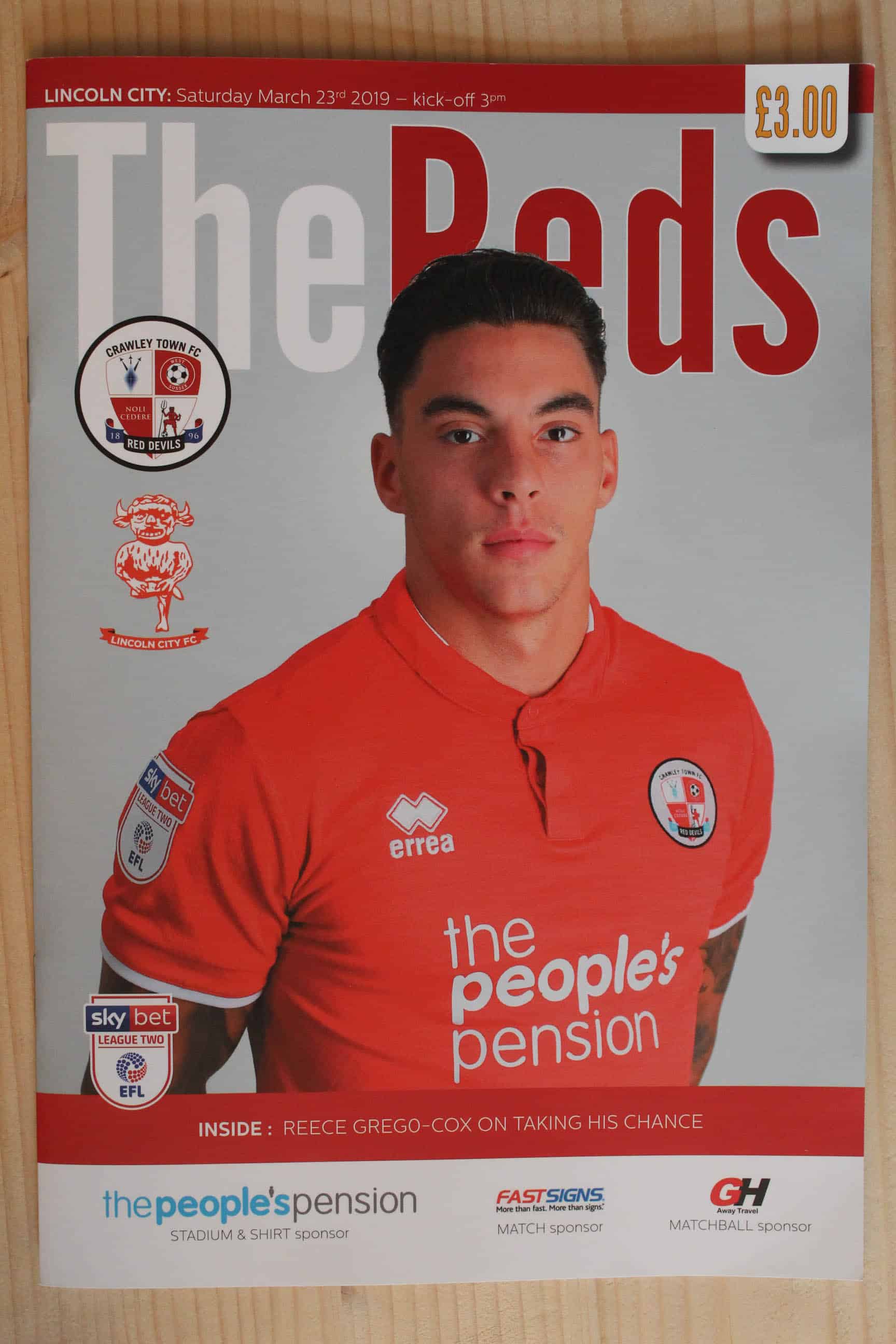 Crawley Town FC v Lincoln City FC